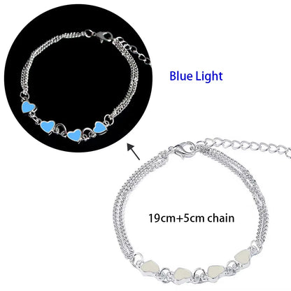 Natural Stone Bracelet Yoga Healing Luminous Glow in the Dark Bracelet Lotus Charm Beads Bracelet for Men Women Prayer Buddhism