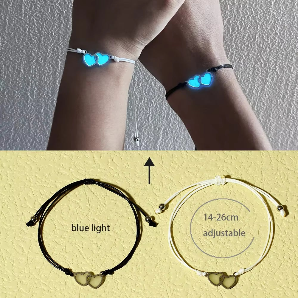 Natural Stone Bracelet Yoga Healing Luminous Glow in the Dark Bracelet Lotus Charm Beads Bracelet for Men Women Prayer Buddhism